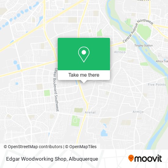 Mapa de Edgar Woodworking Shop