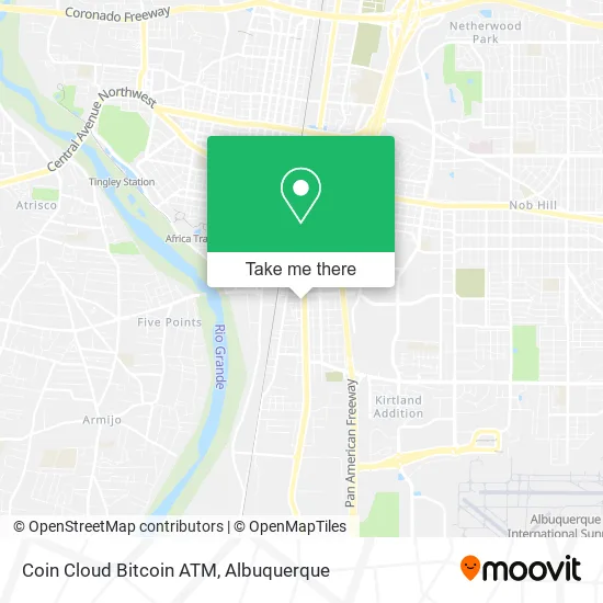 Coin Cloud Bitcoin ATM map