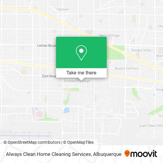 Always Clean Home Cleaning Services map
