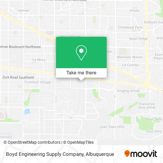 Boyd Engineering Supply Company map