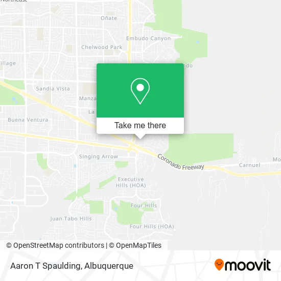 Aaron T Spaulding map