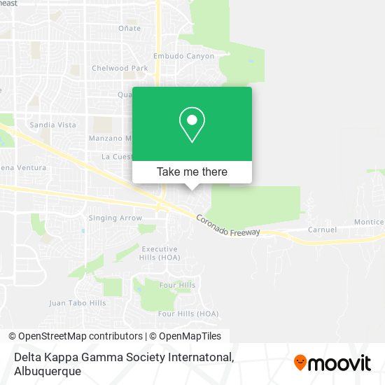 Mapa de Delta Kappa Gamma Society Internatonal
