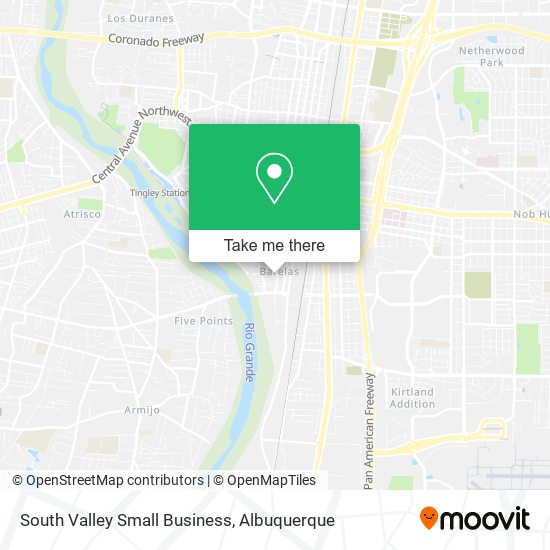 South Valley Small Business map