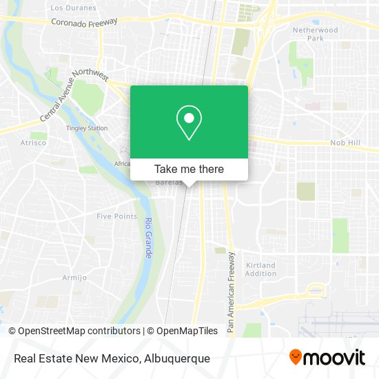 Real Estate New Mexico map