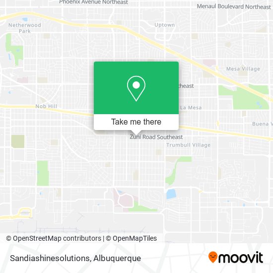 Sandiashinesolutions map