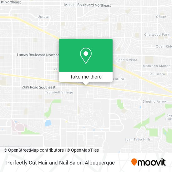 Perfectly Cut Hair and Nail Salon map