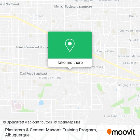 Plasterers & Cement Mason's Training Program map
