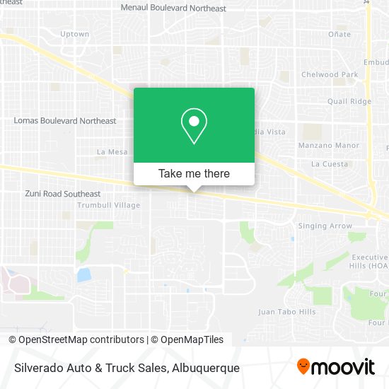 Silverado Auto & Truck Sales map