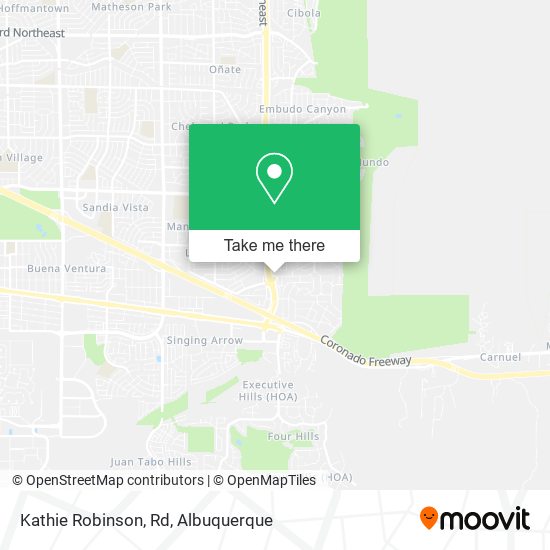 Mapa de Kathie Robinson, Rd