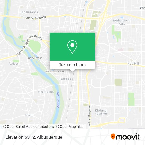 Elevation 5312 map