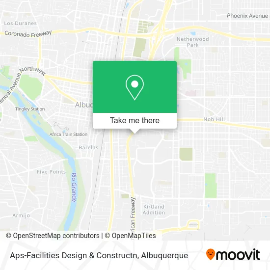 Aps-Facilities Design & Constructn map