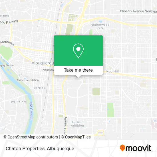 Chaton Properties map