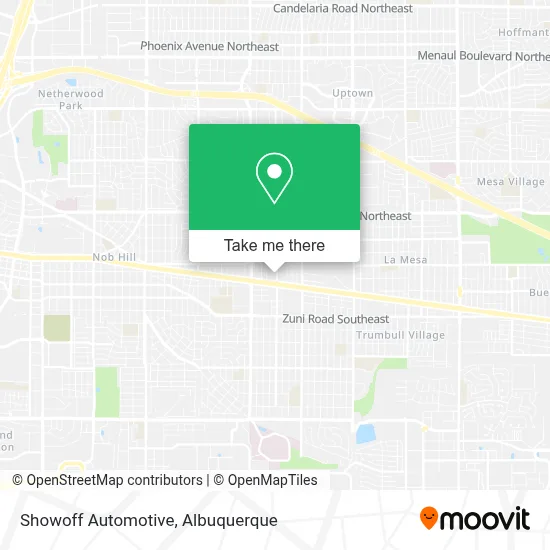 Showoff Automotive map