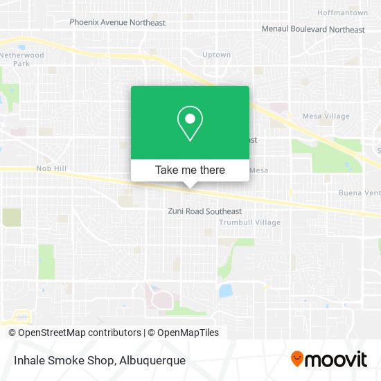 Inhale Smoke Shop map