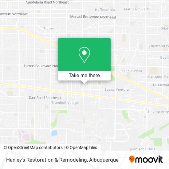 Hanley's Restoration & Remodeling map