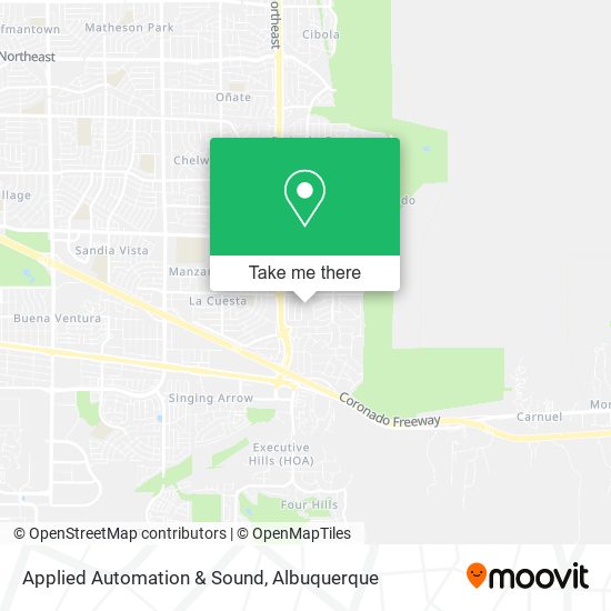 Applied Automation & Sound map