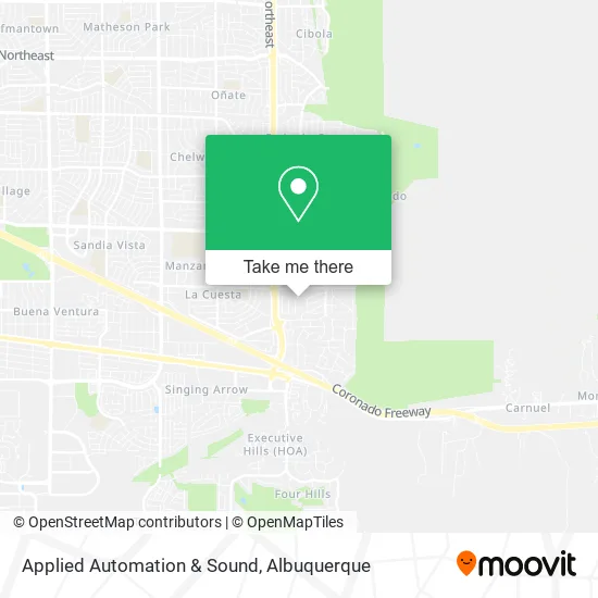 Applied Automation & Sound map
