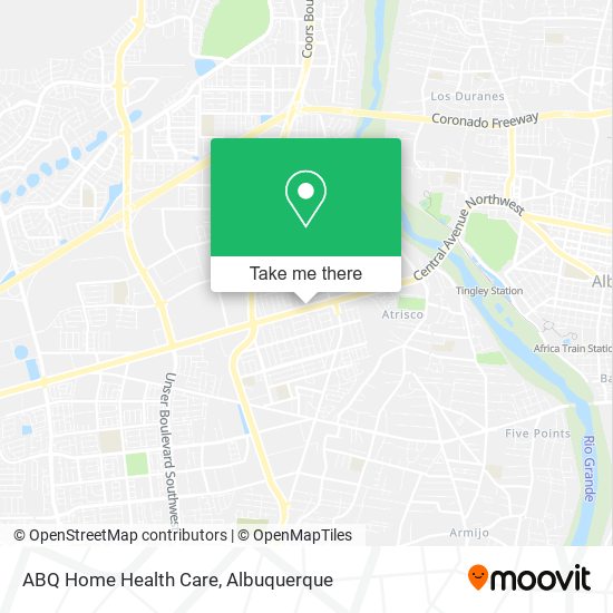 ABQ Home Health Care map