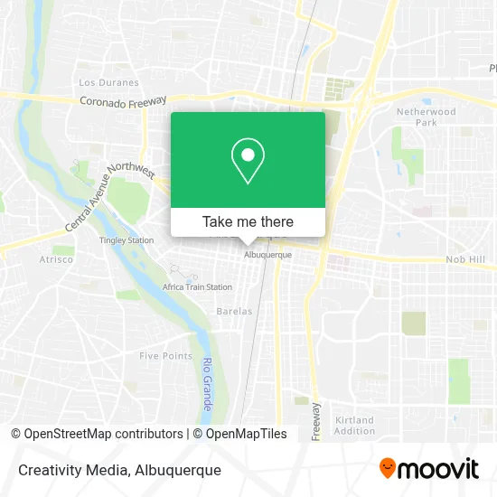 Creativity Media map