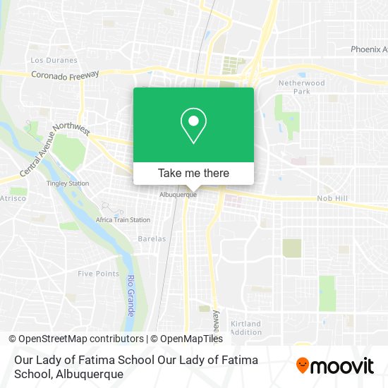 Mapa de Our Lady of Fatima School Our Lady of Fatima School