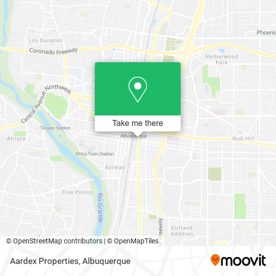 Aardex Properties map