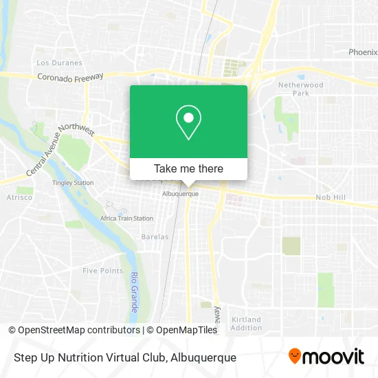 Step Up Nutrition Virtual Club map