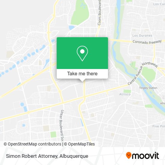 Mapa de Simon Robert Attorney