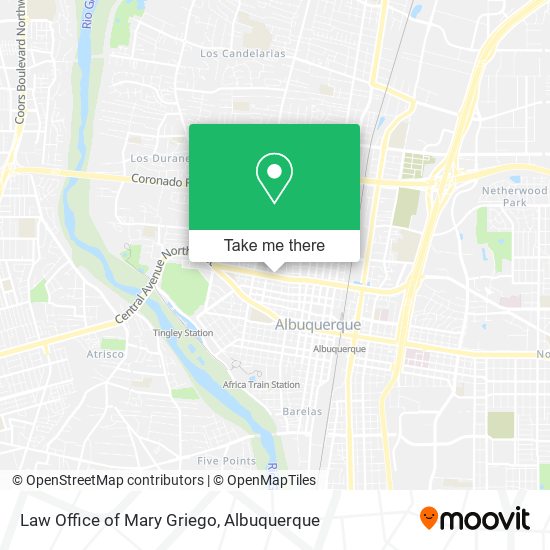 Mapa de Law Office of Mary Griego