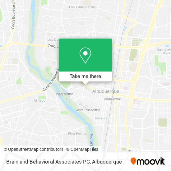 Brain and Behavioral Associates PC map