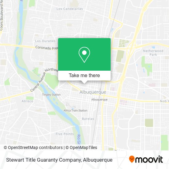 Stewart Title Guaranty Company map