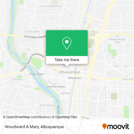 Woodward A Mary map