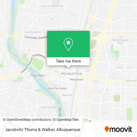 Jacobvitz Thuma & Walker map
