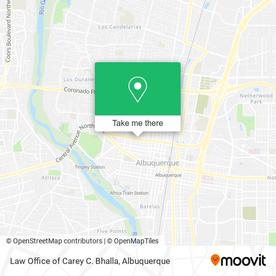 Law Office of Carey C. Bhalla map