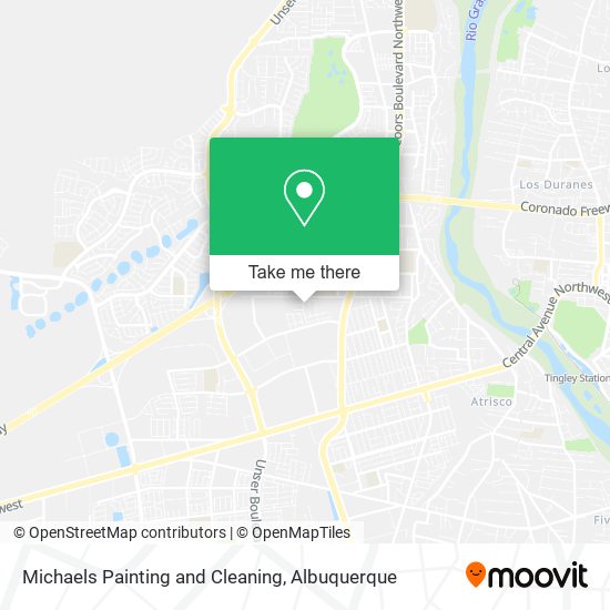 Michaels Painting and Cleaning map