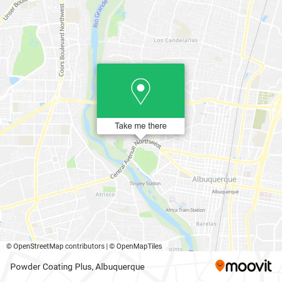 Powder Coating Plus map