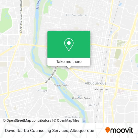David Ibarbo Counseling Services map