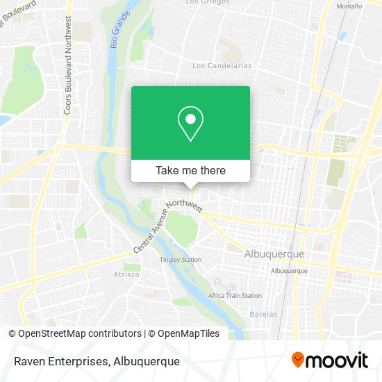 Raven Enterprises map