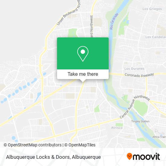 Albuquerque Locks & Doors map
