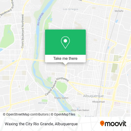 Mapa de Waxing the City Rio Grande