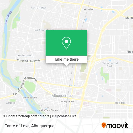 Taste of Love map