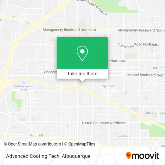 Advanced Coating Tech map