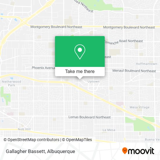 Gallagher Bassett map