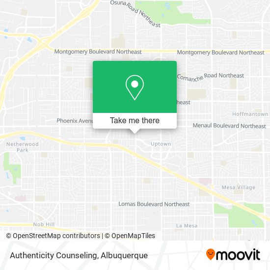 Mapa de Authenticity Counseling