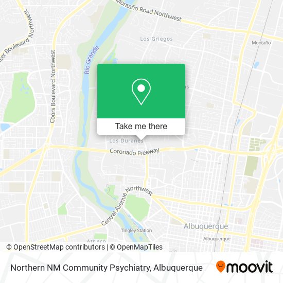 Mapa de Northern NM Community Psychiatry