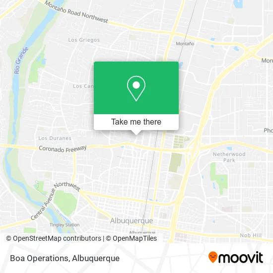 Mapa de Boa Operations