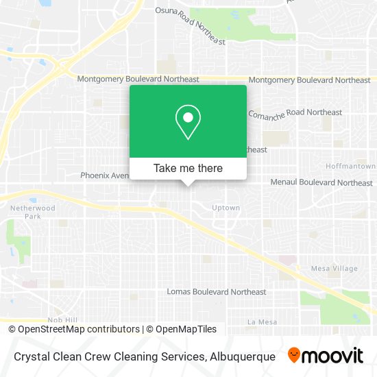 Crystal Clean Crew Cleaning Services map