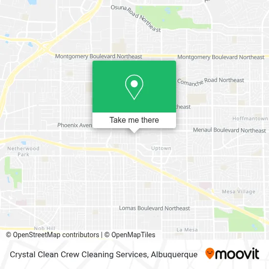 Crystal Clean Crew Cleaning Services map