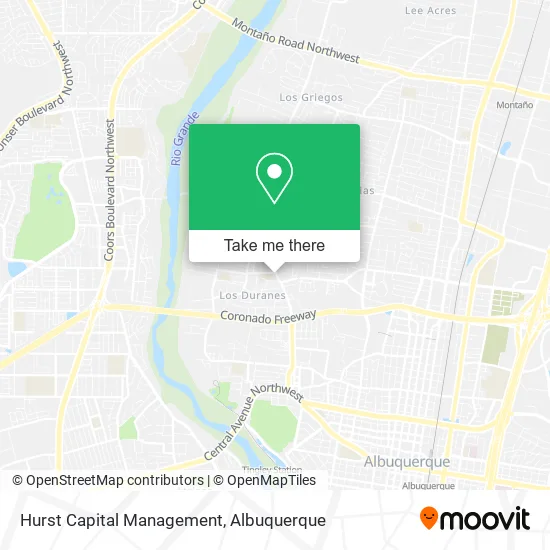 Hurst Capital Management map