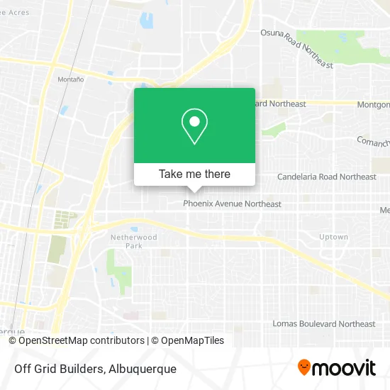 Mapa de Off Grid Builders