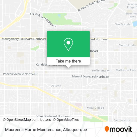 Mapa de Maureens Home Maintenance